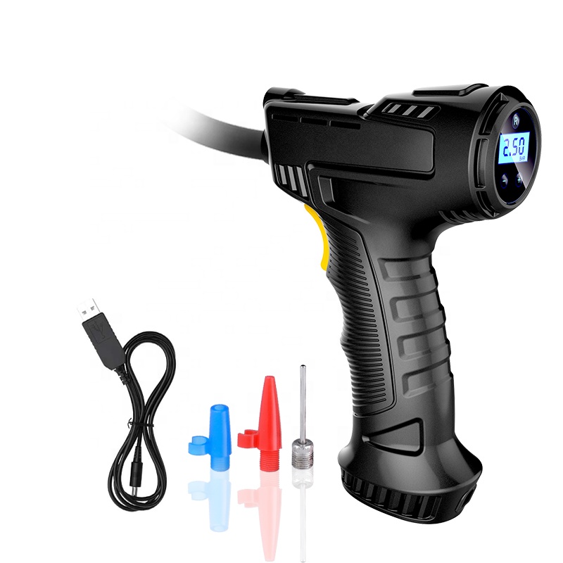Car Portable Tire Inflator - 150PSI 120W Taşınabilir Dijital Şarj Edilebilir