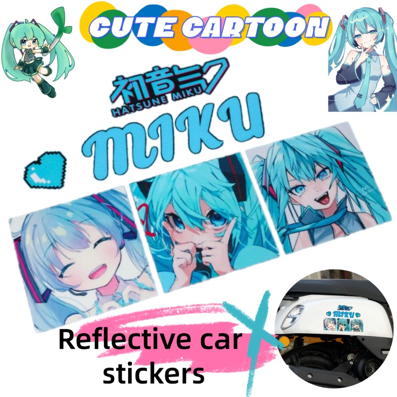 Car Accessories Cute - 2026 Yeni Yaratıcı Hatsune Miku Anime