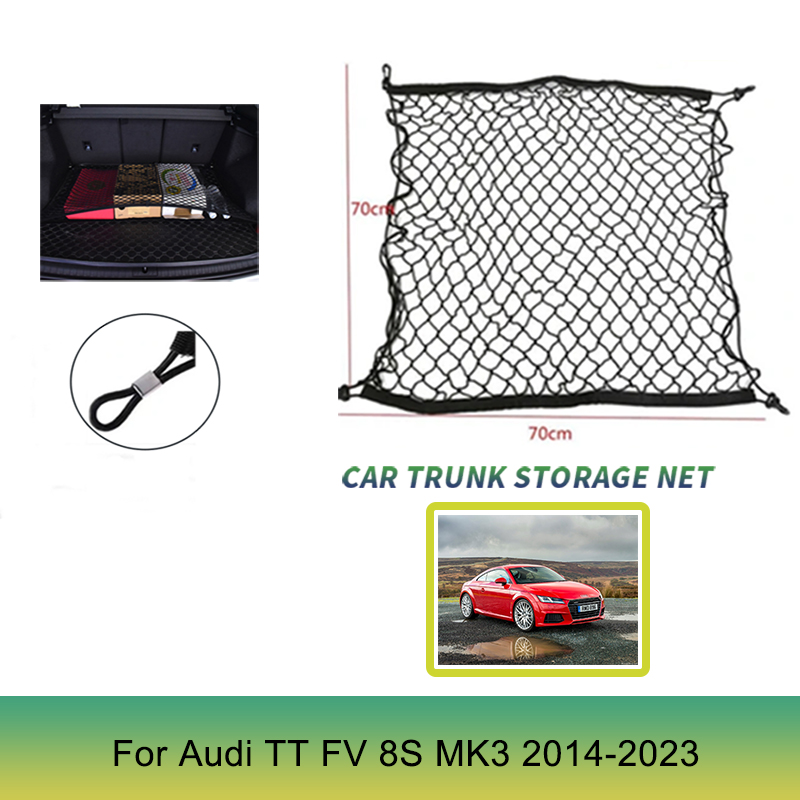 Car Cargo Net Trunk - 4 kanca 70x70 CM Araba Gövde
