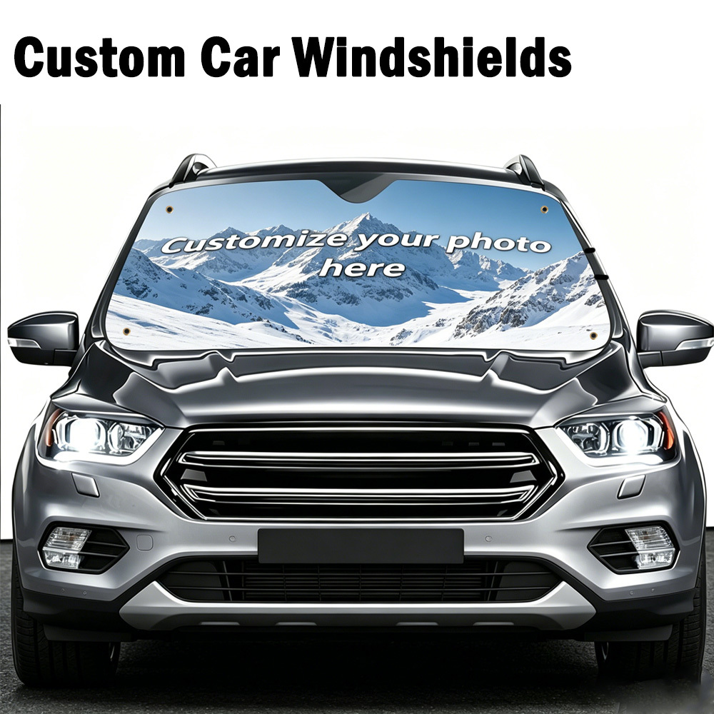 Car Accessories You Need - Kişiselleştirilmiş Araç Güneşliği, İstediğiniz Tasarımla, 4