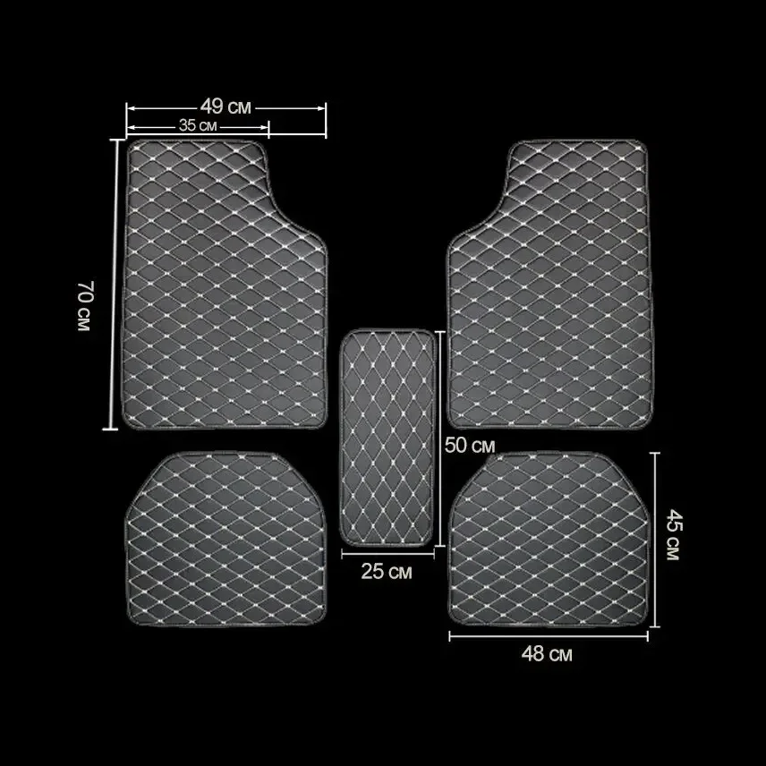 Araba paspasları 5 adet PU der - Car Accessories You Need incelemesi ve fiyatı