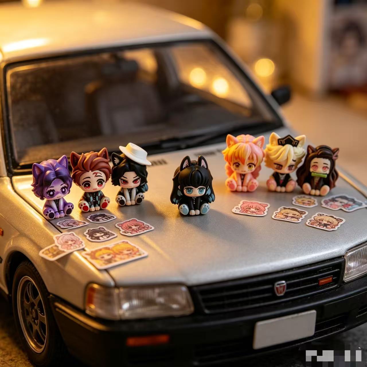 Demon Slayer Sevimli Chibi Fig - Car Accessories Cute incelemesi ve fiyatı