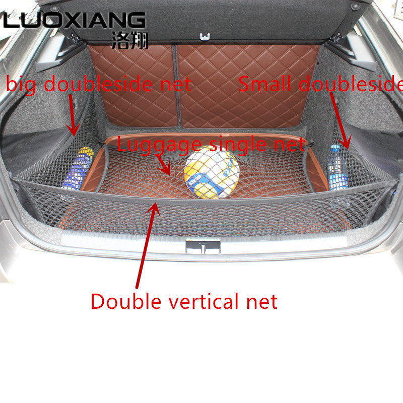 Octavia için A7 Tamir özel tek - Car Cargo Net Trunk incelemesi ve fiyatı
