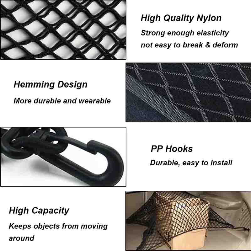 Araba Aksesuarları XPeng G6 20 - Car Cargo Net Trunk incelemesi ve fiyatı
